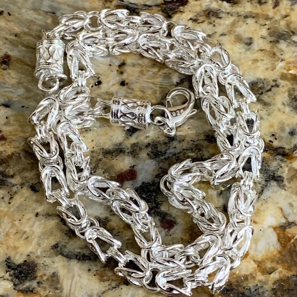 Sterling Silver 925 18” Chain Lobster Clasp New - Picture 3 of 8